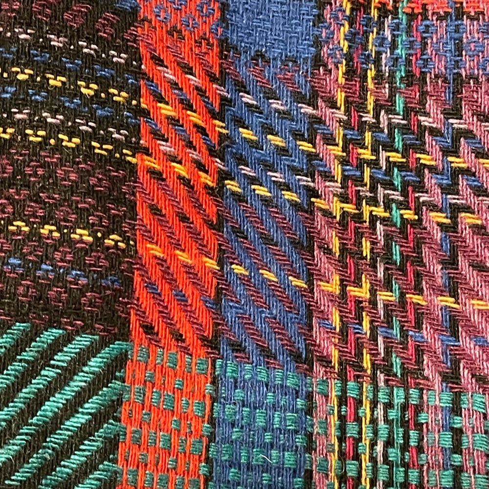 Vintage Multicolor Plaid Skirt